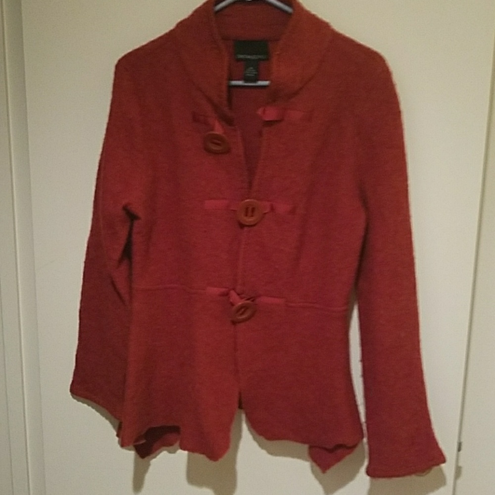 Burnt orange jacket